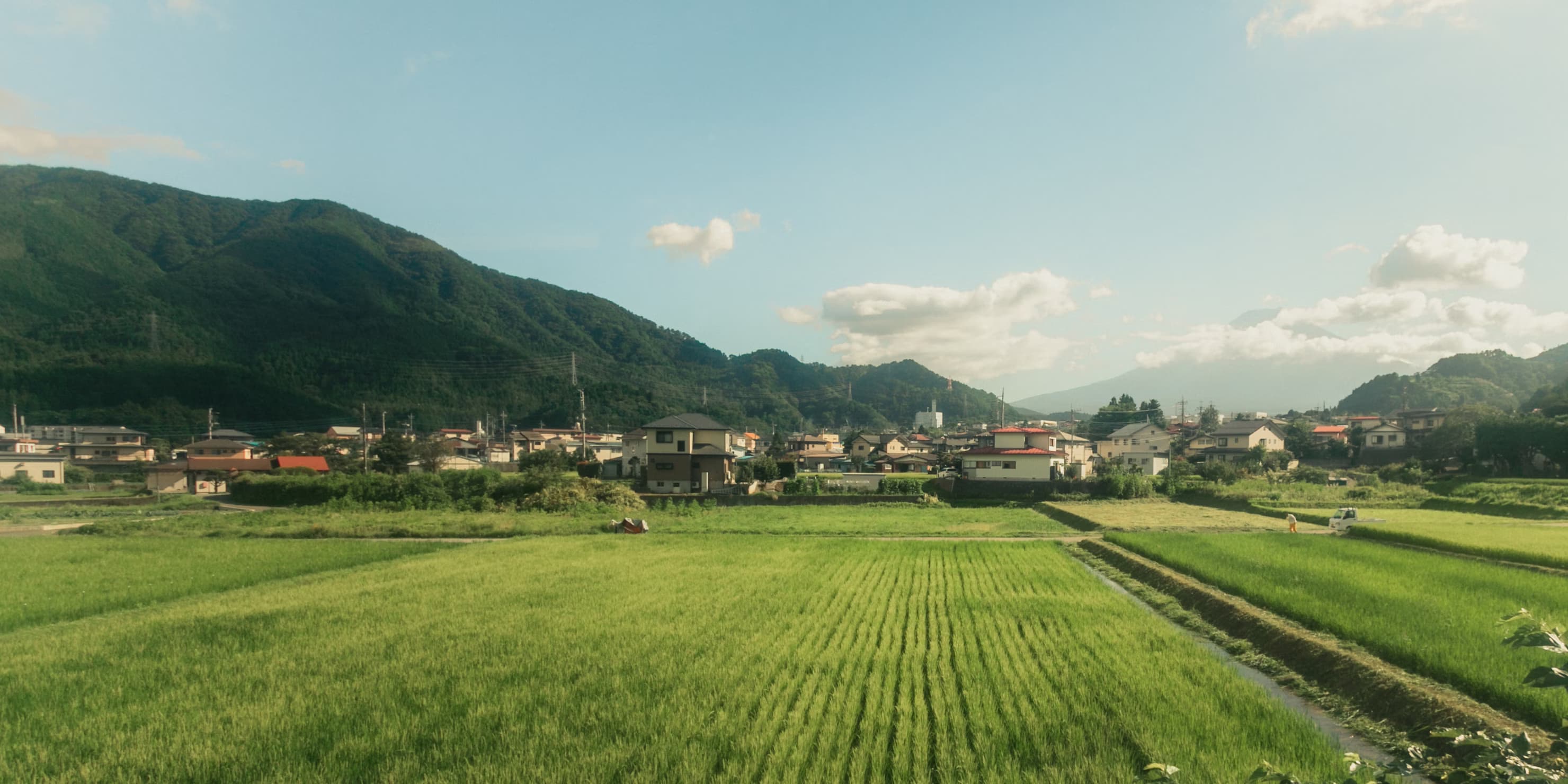 Beautiful Japanese home with mountain view